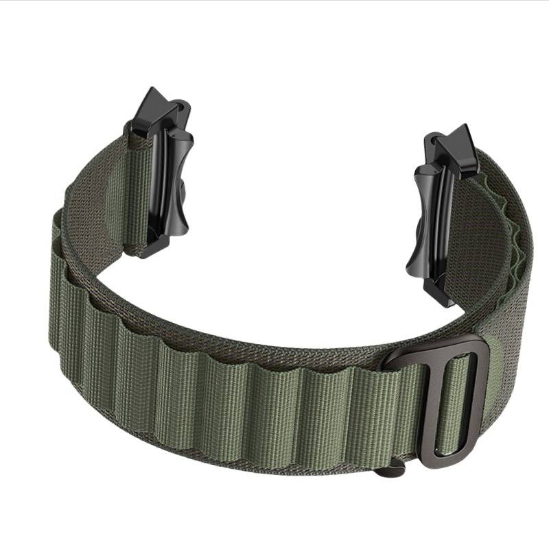 Kompatibel mit Nylon Loop Armband für Amazfit T-Rex 2 Green