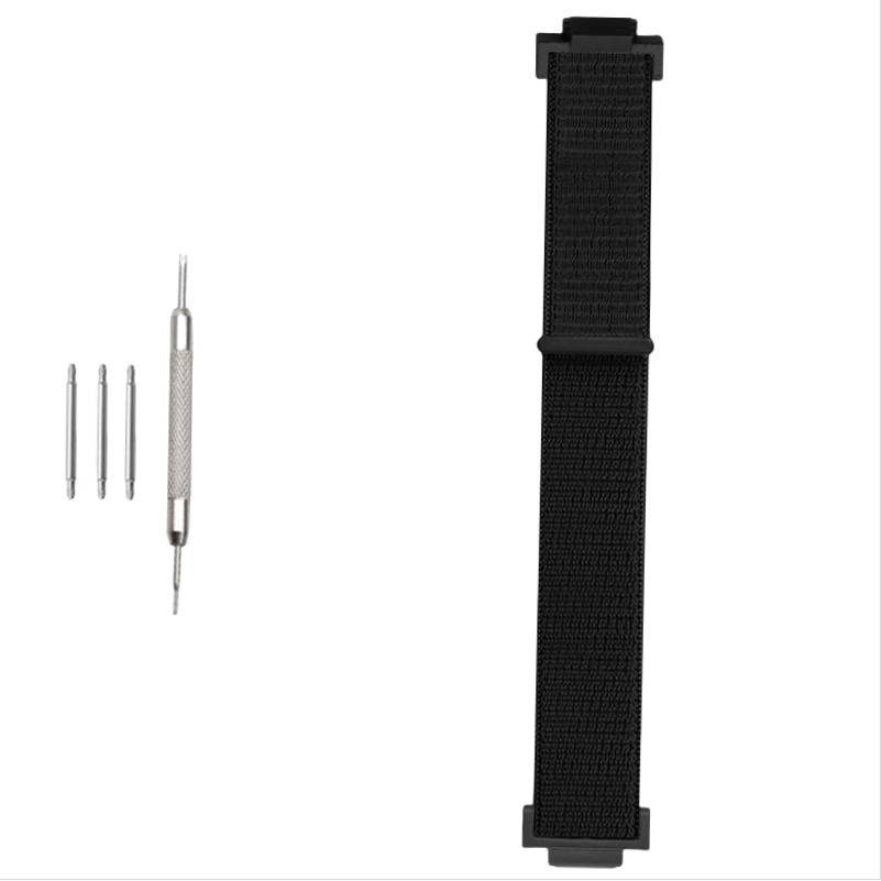 Casio G-Shock Armband: Nylon Uhrenarmband für DW-5600 GA-110 Black