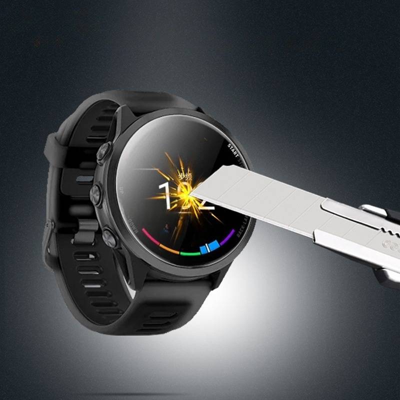 2 Stück Hydrogel Schutzfolie kompatibel mit Garmin Forerunner 570 47mm - Klar, Kratzfest