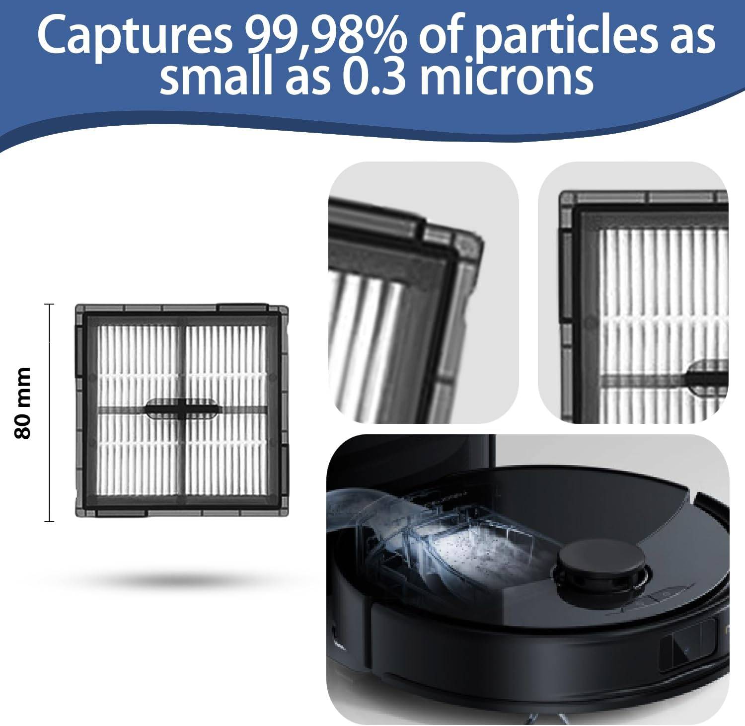 Ersatzteil-Set für Roborock Q10 S5+