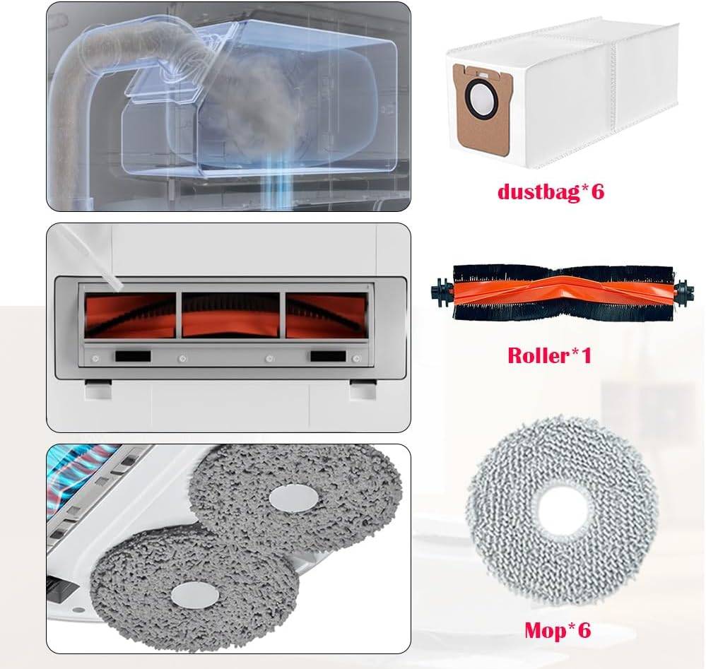 Premium Dreame L20/L30/X20 Pro Roboter Staubsauger Ersatzteil-Set