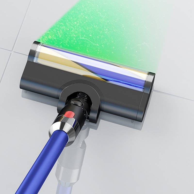 Grüner Stauberfassungs-Bürstenkopf kompatibel mit Dyson V10 Slim/V12 Slim XB Gelb Blau Weiches Samt