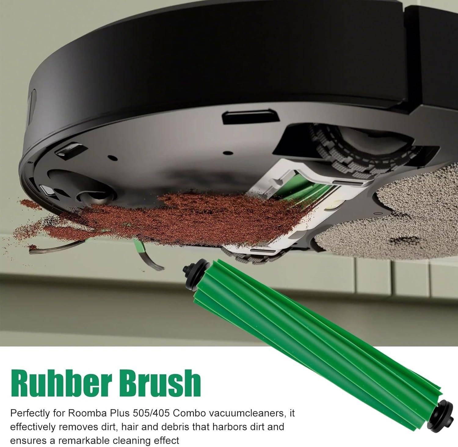 Ersatzteile kompatibel mit iRobot Roomba Plus 405 Staubsaugerroboter Zubehör