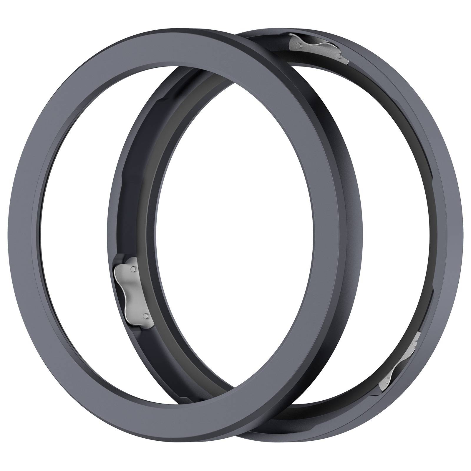 Metall-Lünette und Schutzfolie für CMF Watch Pro 2, Mehrere Farben Grey