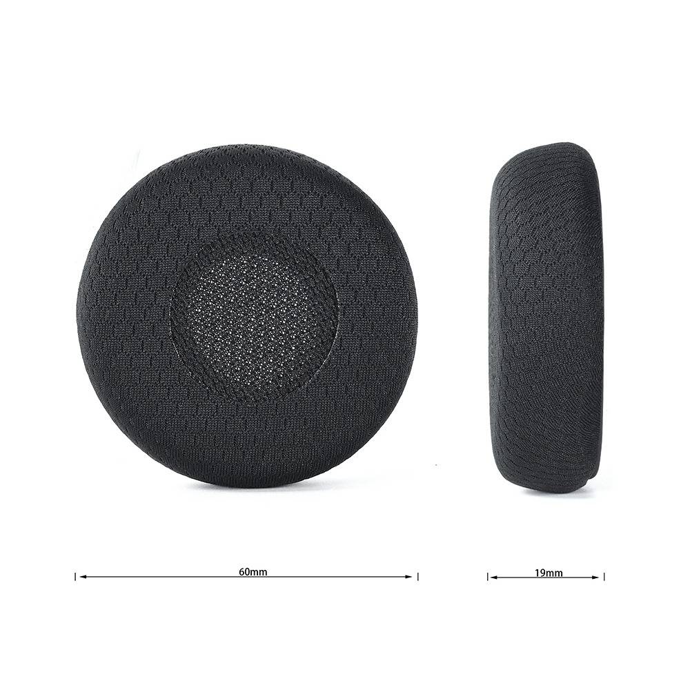 2 Stück Ersatz-Ohrpolster kompatibel mit Jabra Evolve 20 20se 30 30II 40 65 65+ Upgrade Ohrkissen