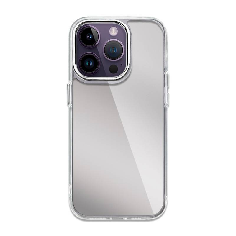 Spiegelhülle für iPhone 14 Pro Max (6,7") - Klares TPU+PC