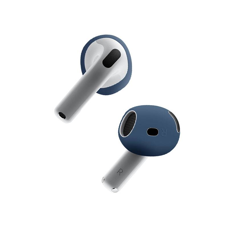 AirPods 4 Silikon Ohrstöpsel – 2 Paar: Komfort, Halt & Schutz Blue