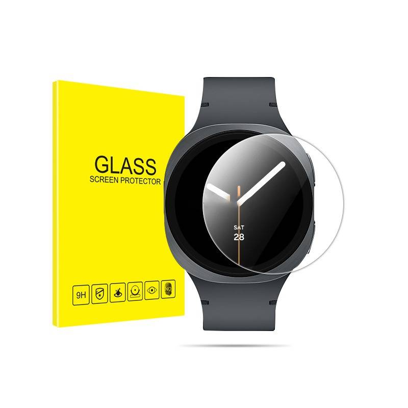 Hochwertiger Displayschutz kompatibel mit Samsung Watch 8 40mm - 2 Stück, HD, Hohe Aluminiumstärke