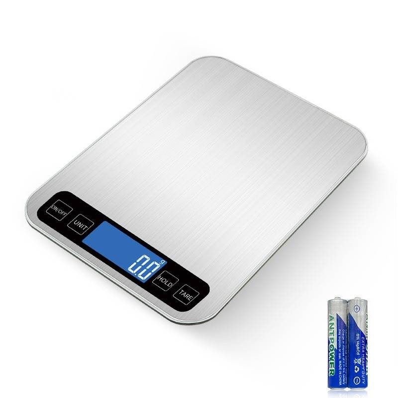 5 kg/0,1 g Digitale Küchenwaage - Hochpräzise elektronische Lebensmittelwaage