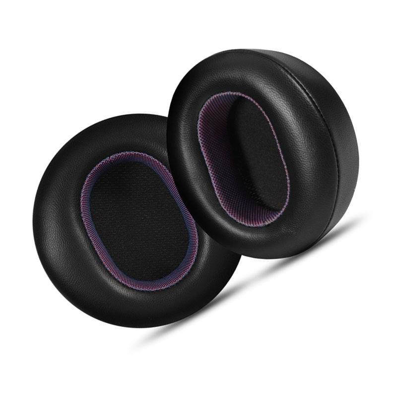 Ohrpolster für Microsoft Surface Headphones 1 & 2 – Schwarzes Lila Lammleder