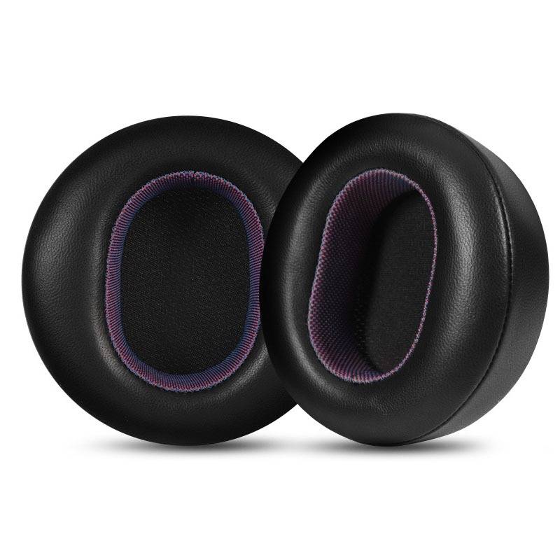 Ohrpolster für Microsoft Surface Headphones 1 & 2 – Schwarzes Lila Lammleder