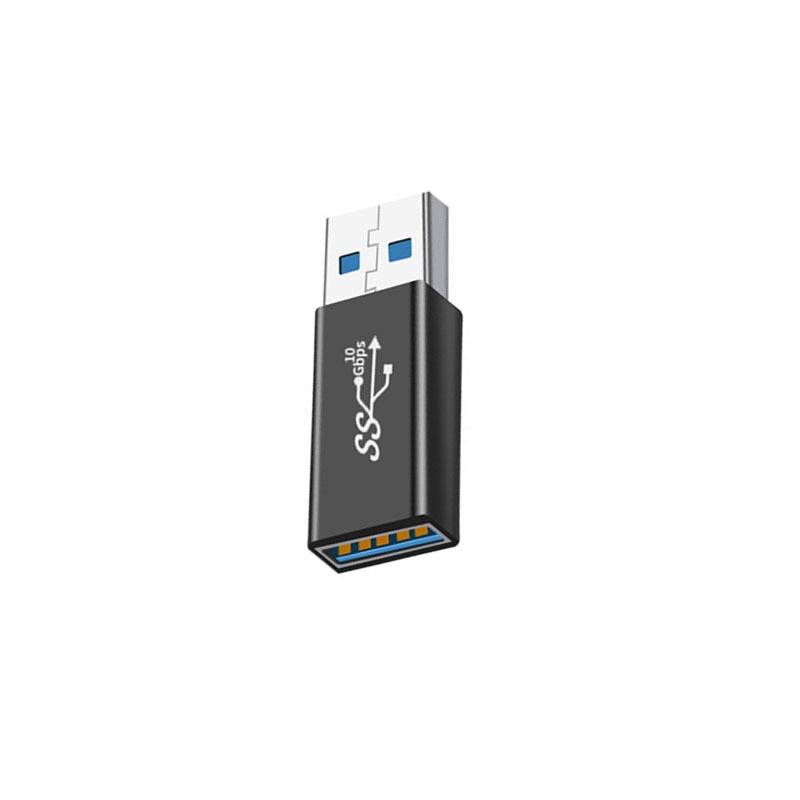 USB 3.1 Adapter: USB-A Buchse auf USB-A Stecker – Gerader Anschluss (2er-Pack)
