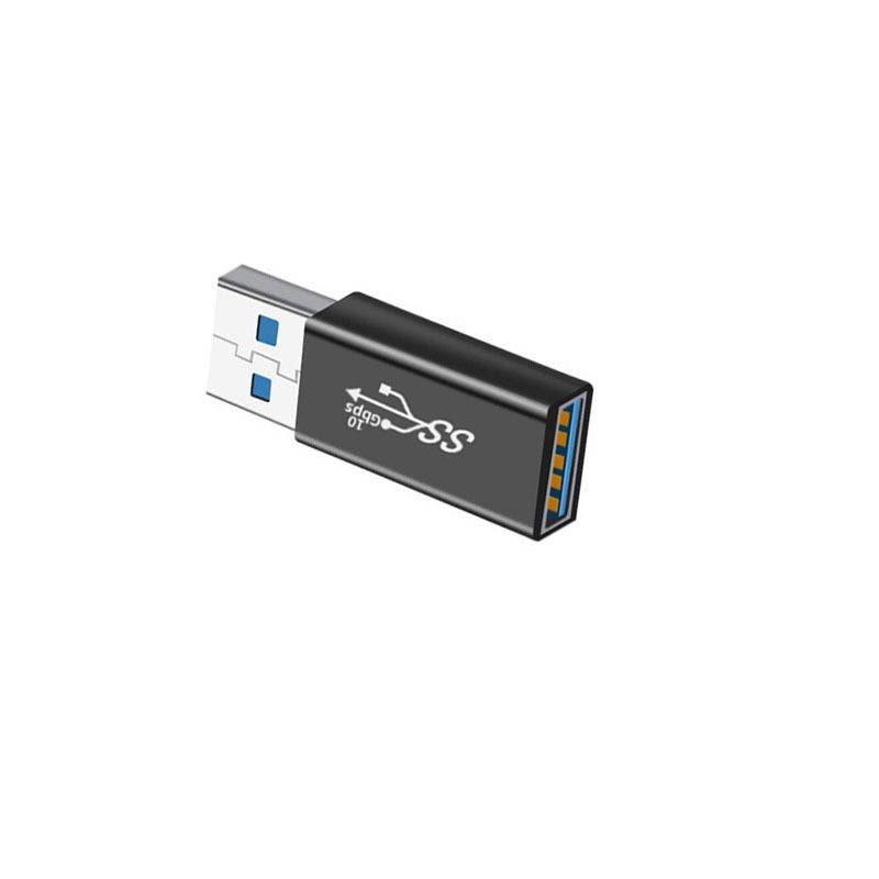 USB 3.1 Adapter: USB-A Buchse auf USB-A Stecker – Gerader Anschluss (2er-Pack)