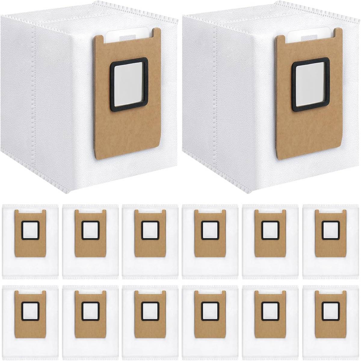 14 Stück Staubbeutel Set kompatibel mit Eufy RoboVac E28 Omni/E25 Omni Roboter Staubsauger
