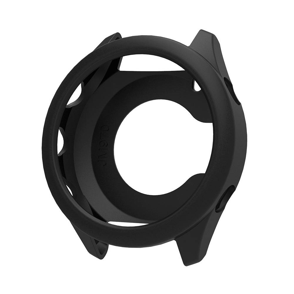 Silikon Schutzhülle Kompatibel mit Garmin Forerunner 970 - Mehrere Farben Verfügbar Black