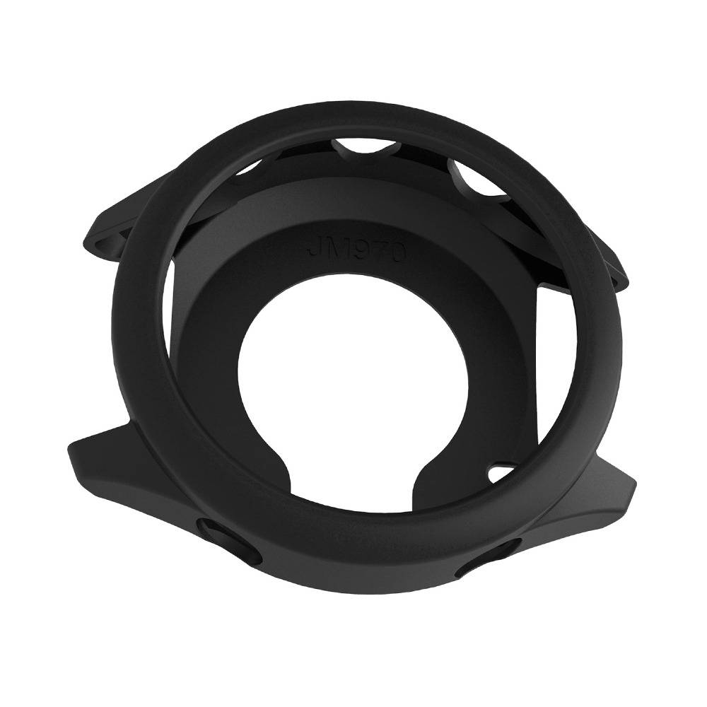 Silikon Schutzhülle Kompatibel mit Garmin Forerunner 970 - Mehrere Farben Verfügbar Black