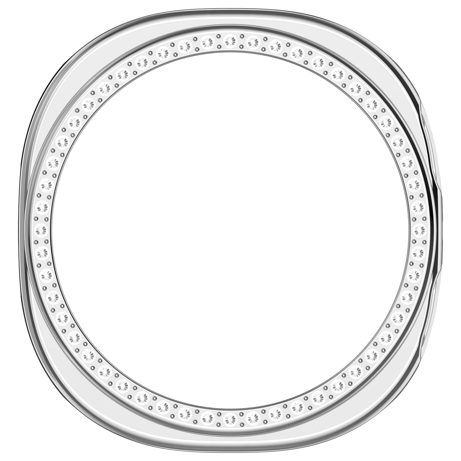 Stilvolles PC-Gehäuse für Samsung Galaxy Watch 8 44mm Silver