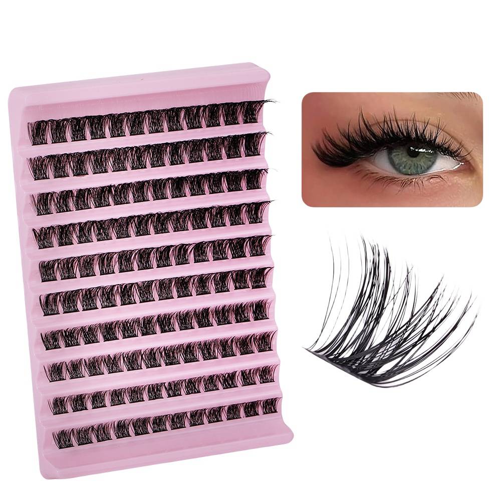 Falsche Wimpern aus Naturfasern für mehr Schönheit