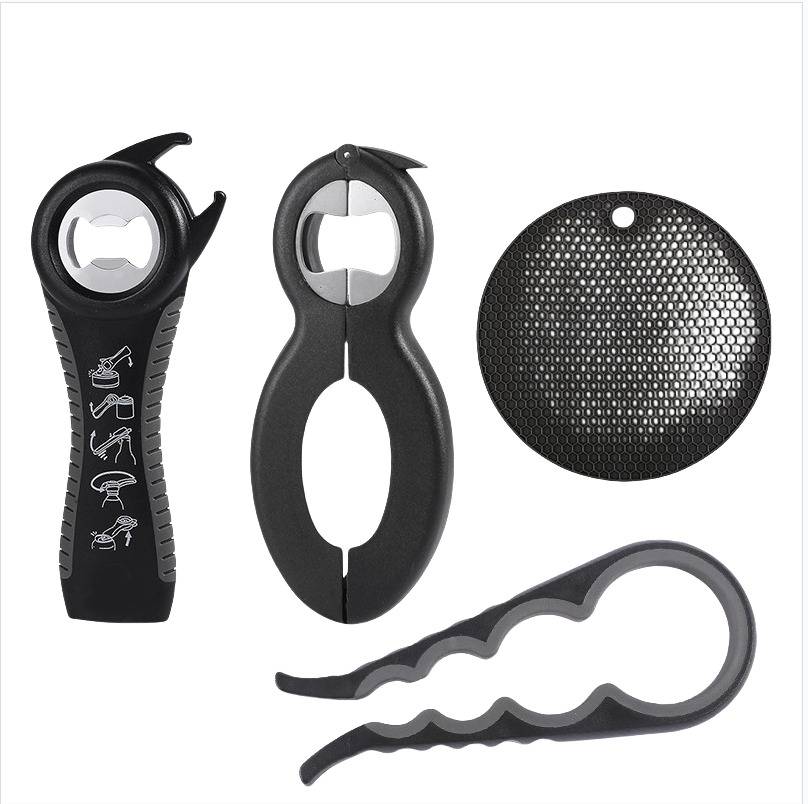 Multi-Öffner-Set: Glas-, Flaschen- und Dosenöffner für alle