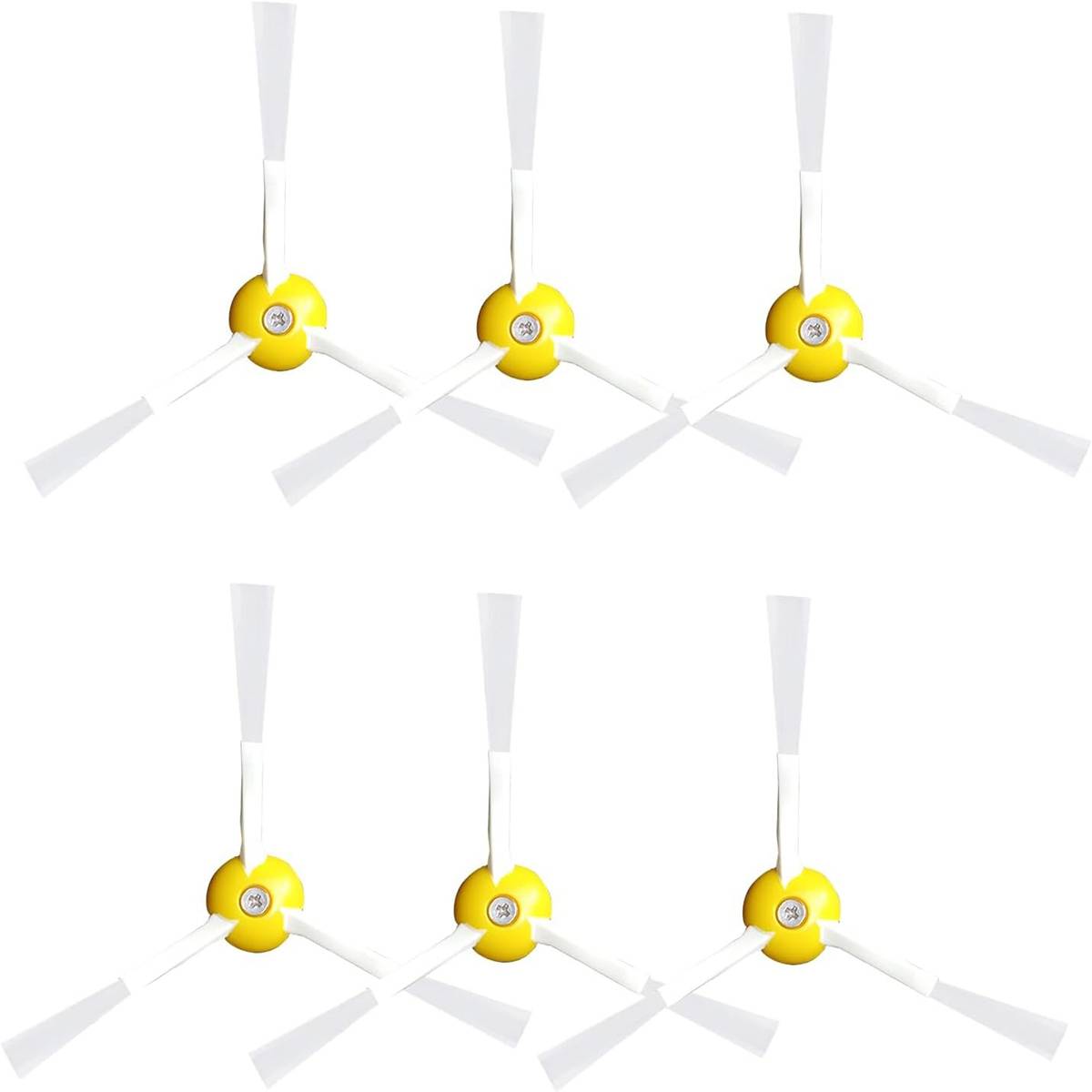 Seitenbürsten Ersatzteile (6er-Pack) kompatibel mit iRobot Roomba 800 Serie