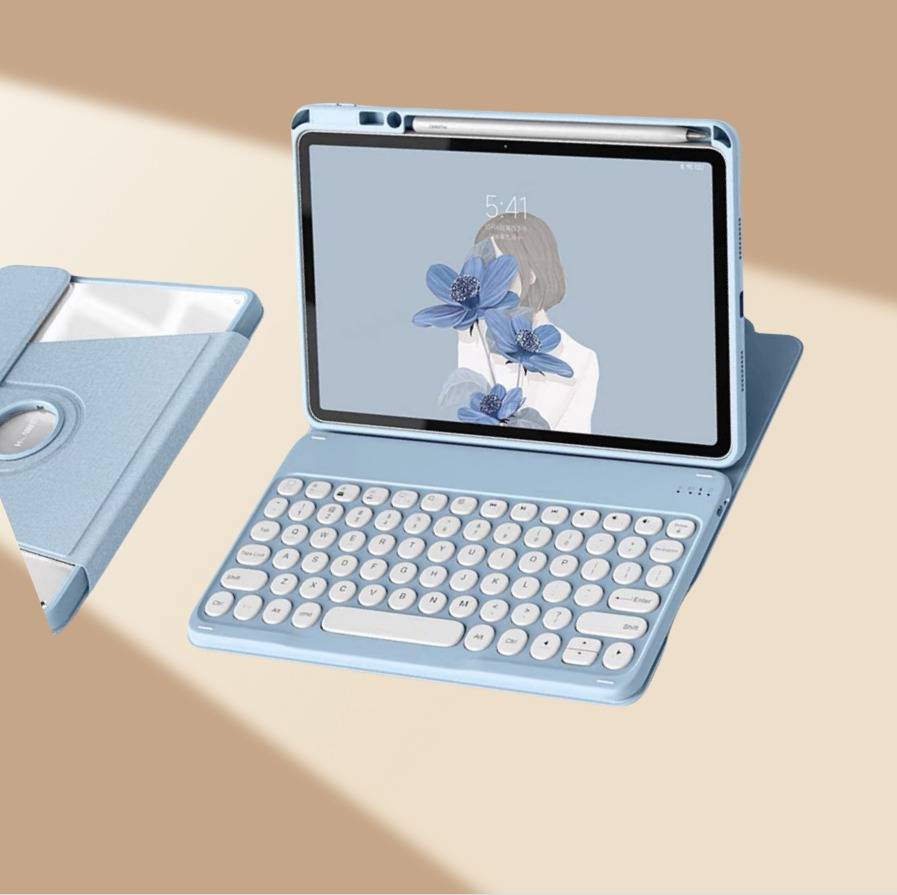 360° Drehbar Bluetooth Tastatur Hülle für Xiaomi Pad 7/7 Pro 11,2 Zoll
