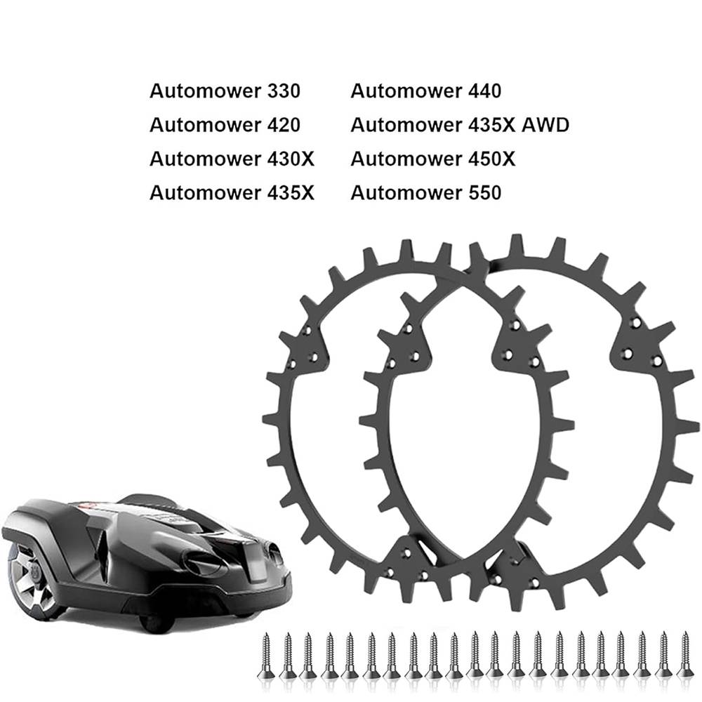 Verbesserte Traktionsstollen für HUSQVARNA Robotermäher