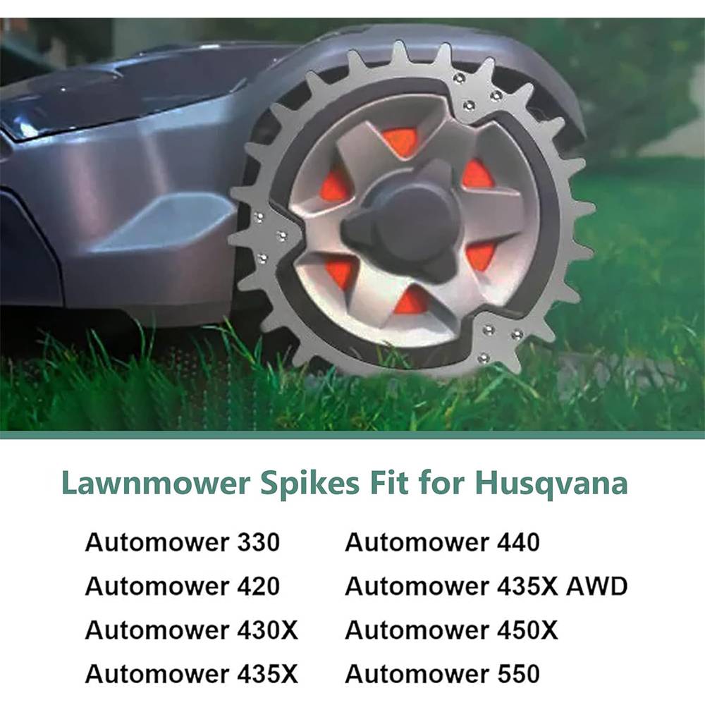 Verbesserte Traktionsstollen für HUSQVARNA Robotermäher