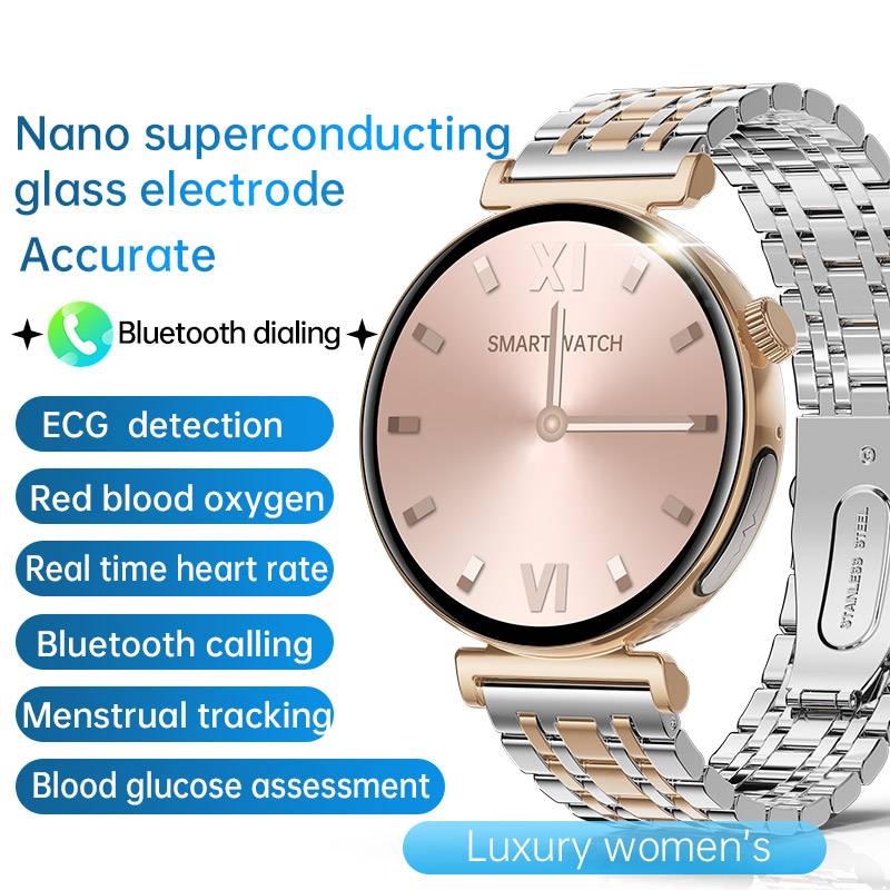 Smartwatch für Damen mit EKG und Bluetooth