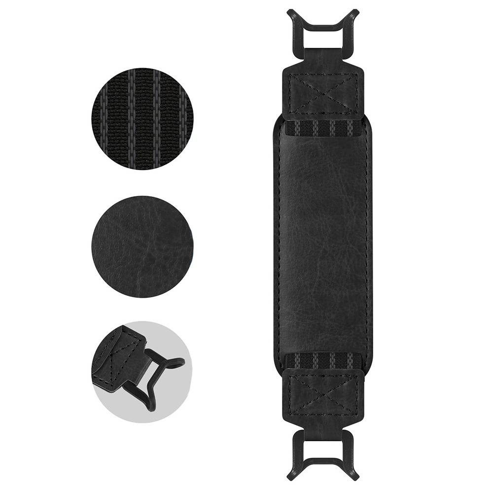 Universal 6/7 Zoll E-Reader Handschlaufe - PU Leder Tablet Halterung, kompatibel mit Kindle/iPad/Kobo Black
