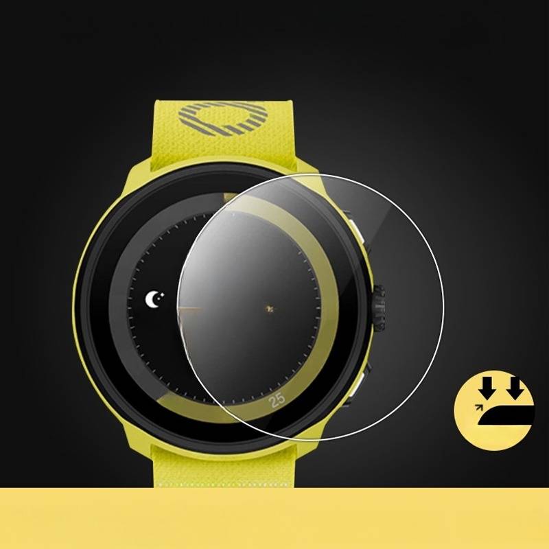 Hochwertiger Displayschutz aus gehärtetem Glas kompatibel mit Suunto Run - 2 Stück