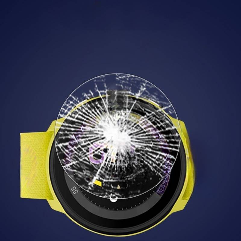 Hochwertiger Displayschutz aus gehärtetem Glas kompatibel mit Suunto Run - 2 Stück