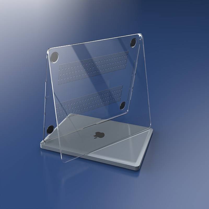 Transparente Schutzhülle kompatibel mit MacBook Air 13.6 A2681 A3113 (M3 Chip) A3240 – Kratzschutz & Kühlung