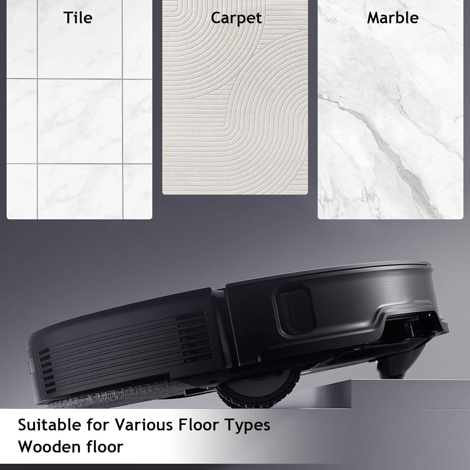 Ersatz-Wischtücher kompatibel mit iRobot Roomba Plus 405 Saugroboter Zubehör