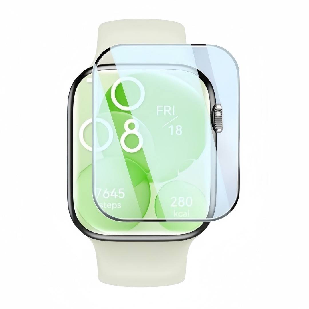 2 Stück Kompatibel mit Huawei Watch Fit 4 Displayschutzfolie aus gehärtetem Glas