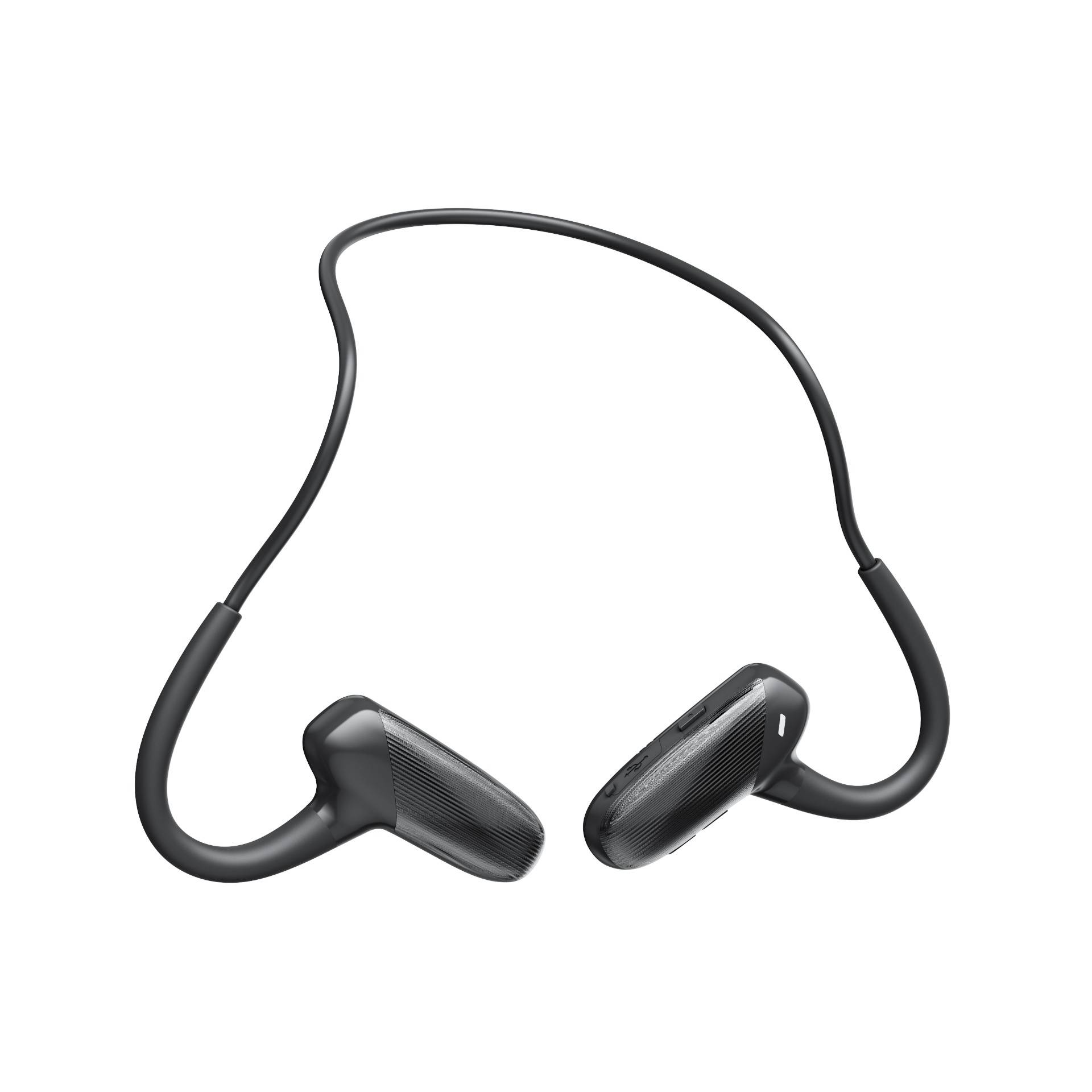 Open-Ear Sport Bluetooth Kopfhörer - Sicherer Halt & HiFi Klang Black