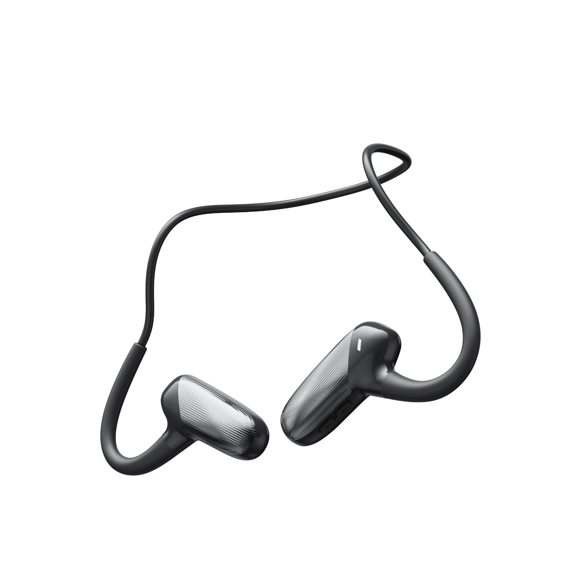 Open-Ear Sport Bluetooth Kopfhörer - Sicherer Halt & HiFi Klang Black