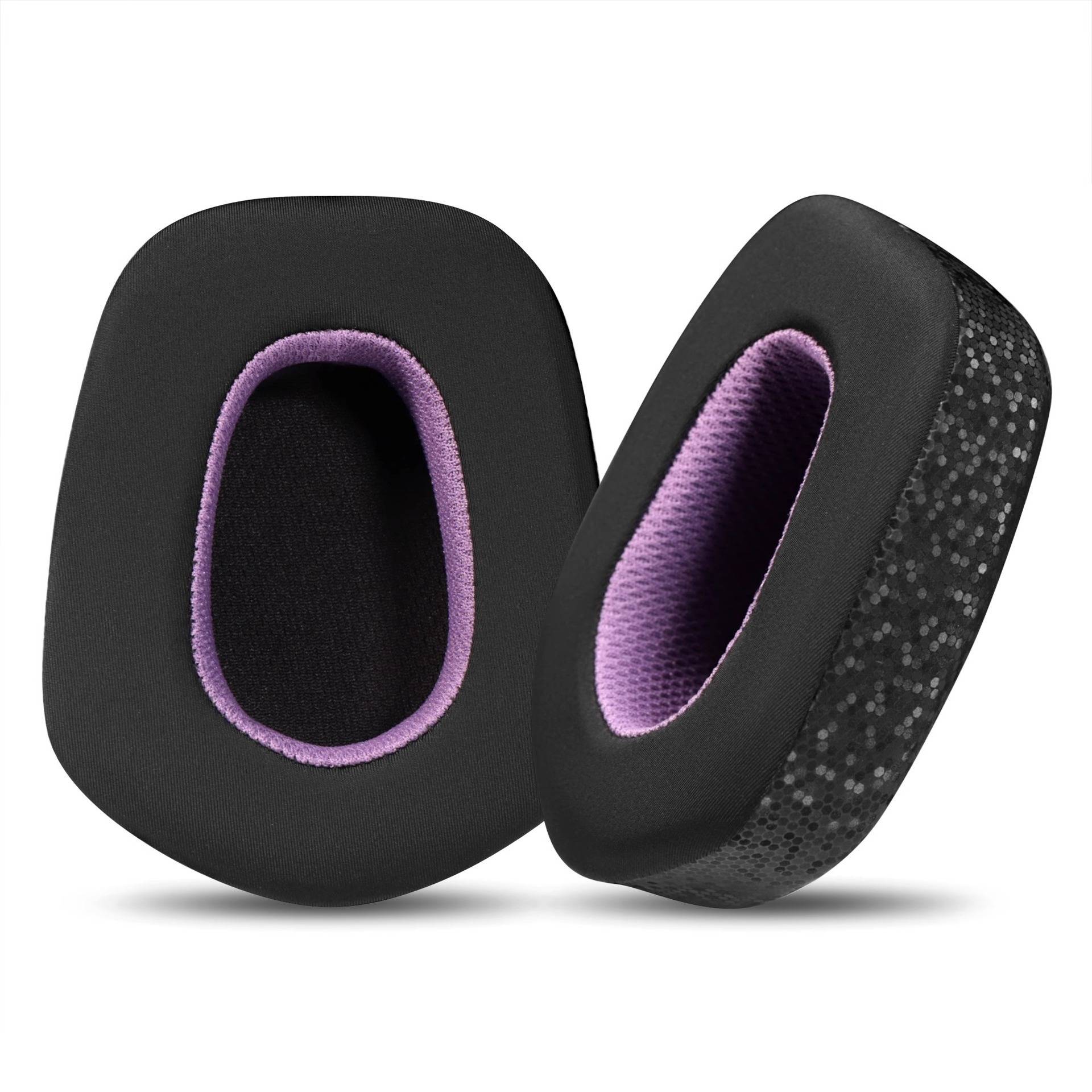 Logitech G733 Ohrpolster Ersatz, Kopfhörerbezug, Eisgekühltes Leder, 2 Stück