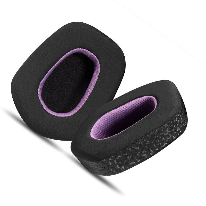 Logitech G733 Ohrpolster Ersatz, Kopfhörerbezug, Eisgekühltes Leder, 2 Stück