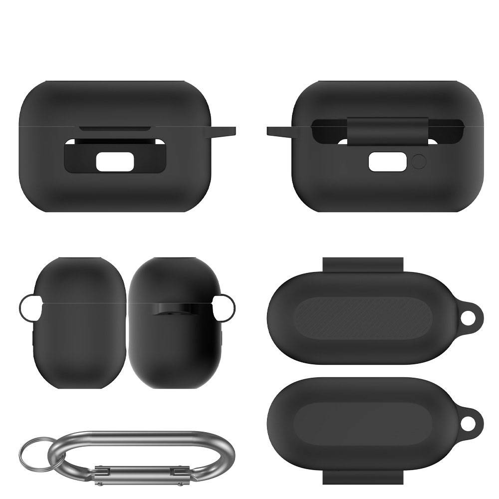 Silikonhülle für TOZO NC9 Bluetooth Kopfhörer (2024) – Schutz und Stil Black