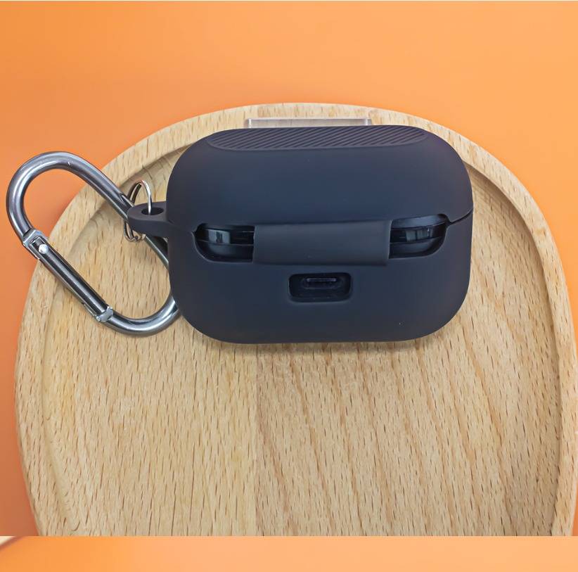 Silikonhülle für TOZO NC9 Bluetooth Kopfhörer (2024) – Schutz und Stil Black