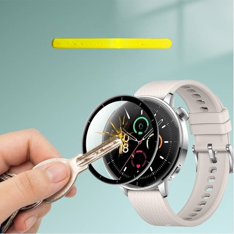 3D Gebogene Composite-Weichfolie für OnePlus Watch 3 43mm - Klarer Schutz