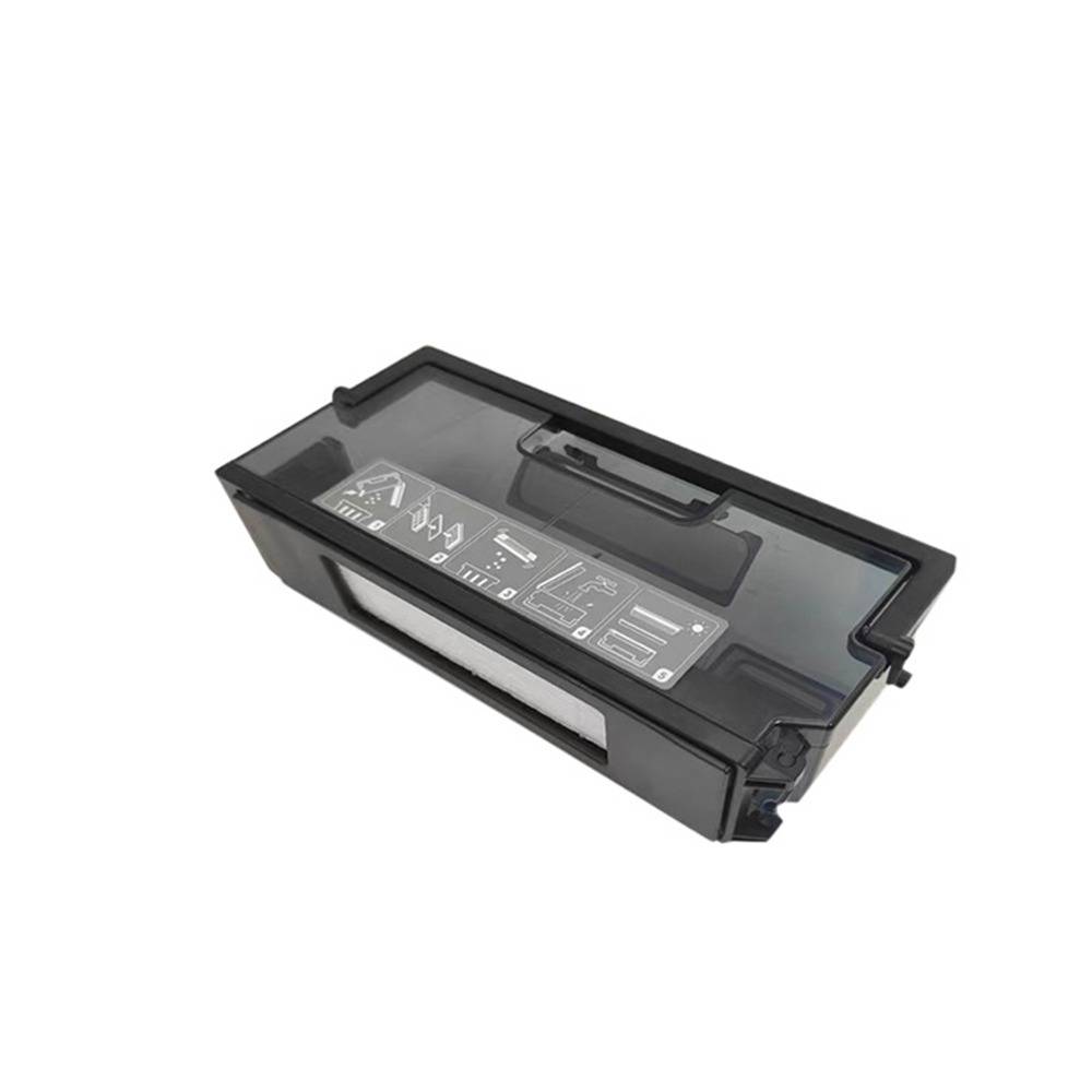 Staubbehälter für Saugroboter kompatibel mit Ecovacs T8 und Deebot T8 AIVI, Schwarz, ABS-Material