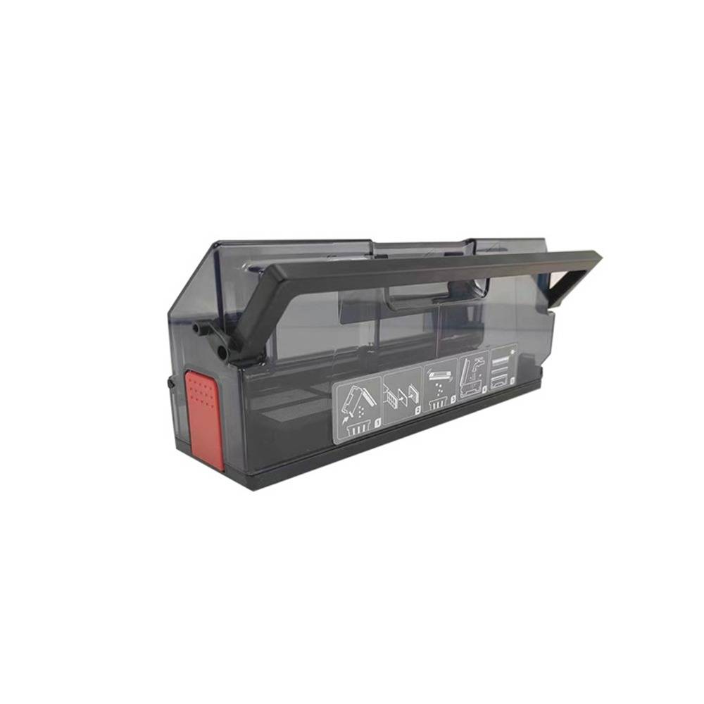 Staubbehälter für Saugroboter kompatibel mit Ecovacs T8 und Deebot T8 AIVI, Schwarz, ABS-Material