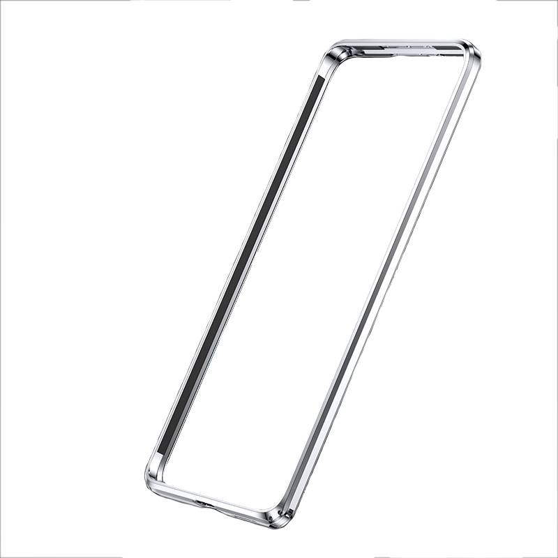 Aluminiumlegierung Bumper Case für iPhone 15 Pro Silver