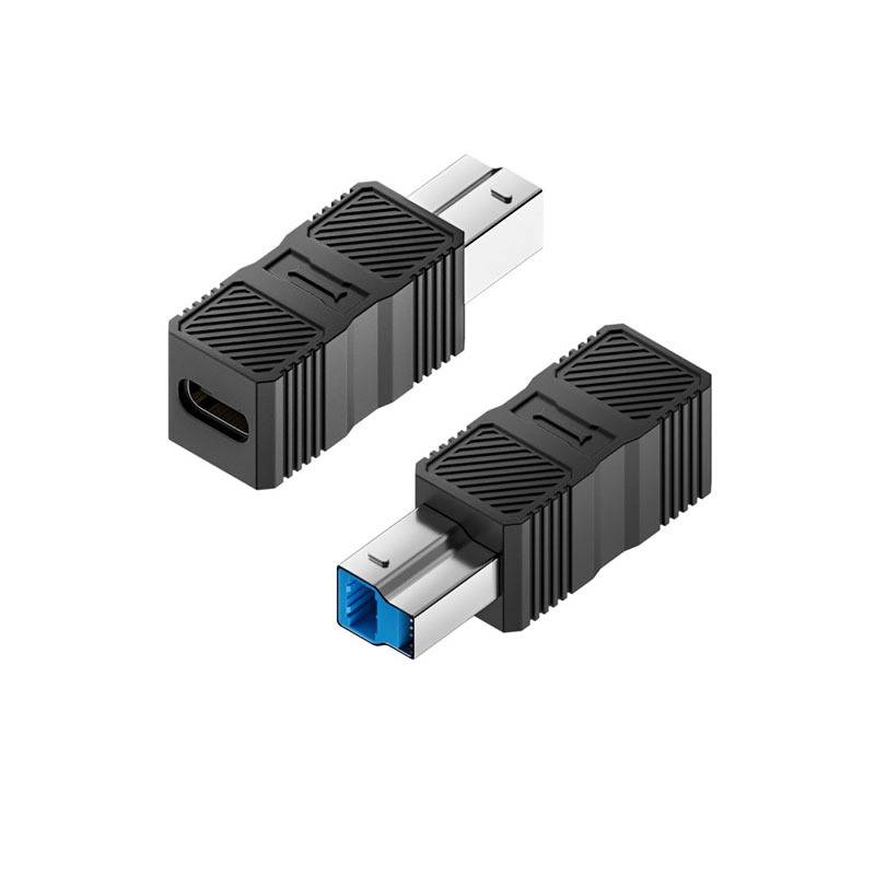 USB 3.0 B Stecker auf C Buchse Adapter (2er-Pack) – Für Drucker, Festplatten & mehr