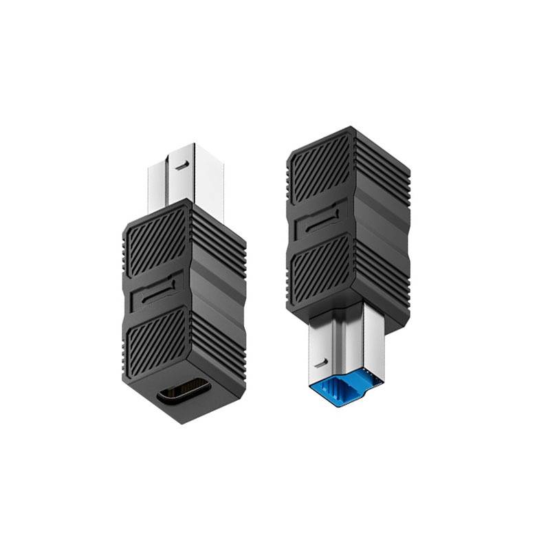 USB 3.0 B Stecker auf C Buchse Adapter (2er-Pack) – Für Drucker, Festplatten & mehr