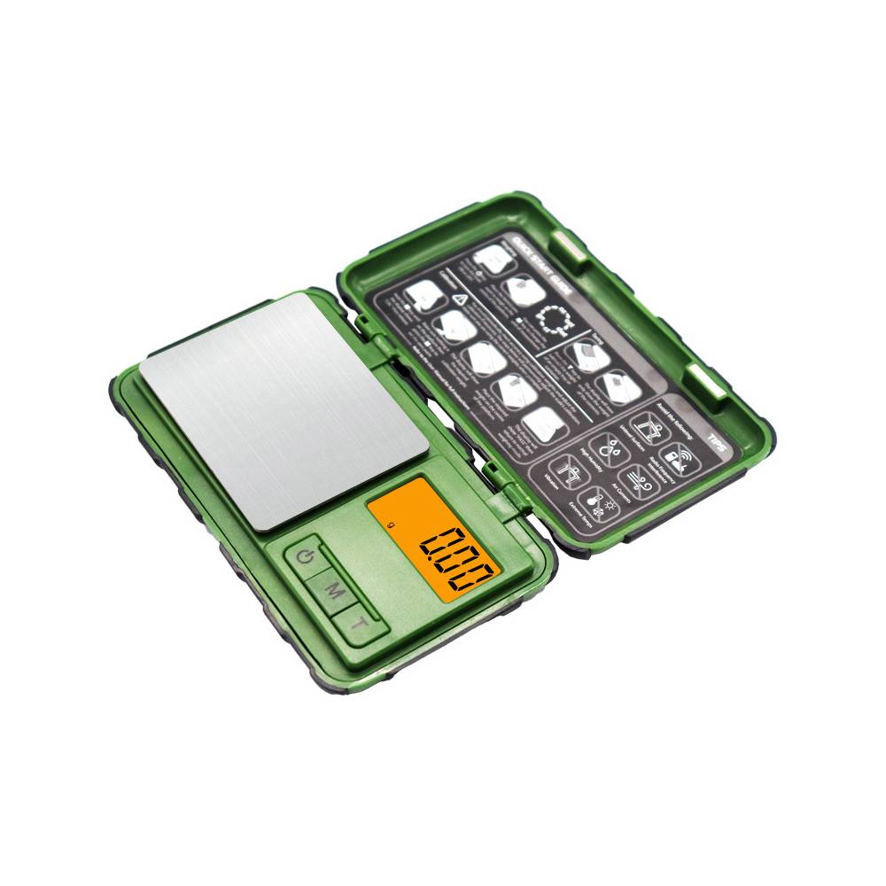 Hochpräzise Digitalwaage - 100g Kapazität, 0.01g Genauigkeit Green