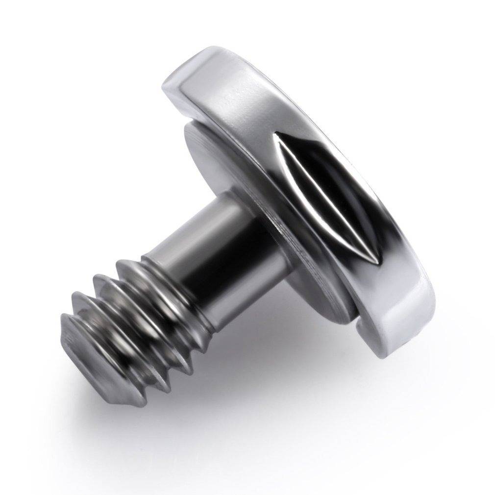 1/4 Zoll Schnellwechselplatten Schraube, 2er-Pack - Universelle Kameraschraube für Stative