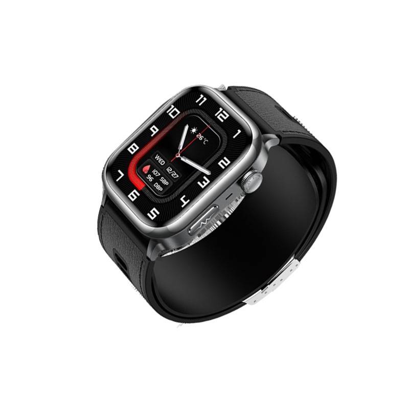 Smartwatch – 2,06 Zoll AMOLED-Touchscreen-Smartwatch mit Bluetooth Low Energy 5.3, IP67-Zertifizierung, 530-mAh-Akku, magnetischem Ladeanschluss und