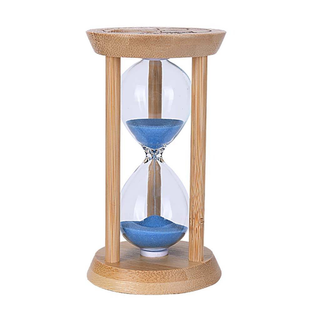 10-Minuten Blaue Leuchtende Sanduhr - Elegante Leuchtende Zeitschaltuhr